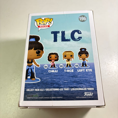 BOX FLAWS VIEW PHOTOS Left Eye - TLC Funko Pop 196 Vinyl Figure (11.4 Cm L × 8.9 Cm W × 15.9 Cm H)