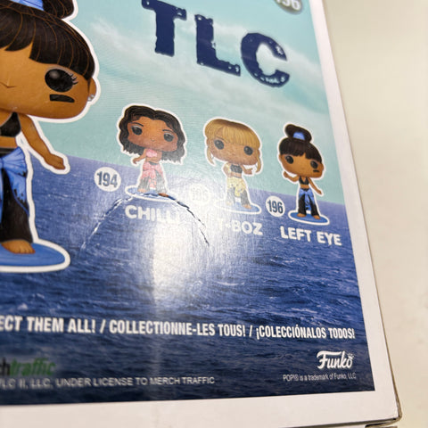 BOX FLAWS VIEW PHOTOS Left Eye - TLC Funko Pop 196 Vinyl Figure (11.4 Cm L × 8.9 Cm W × 15.9 Cm H)