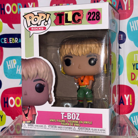 TLC - T-BOZ Funko Pop Rocks 228 Vinyl Figure