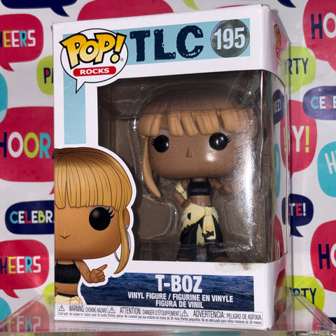 BOX FLAWS VIEW PHOTOS T-BOZ - TLC Funko Pop 195 Vinyl Figure (11.4 Cm L × 8.9 Cm W × 15.9 Cm H)