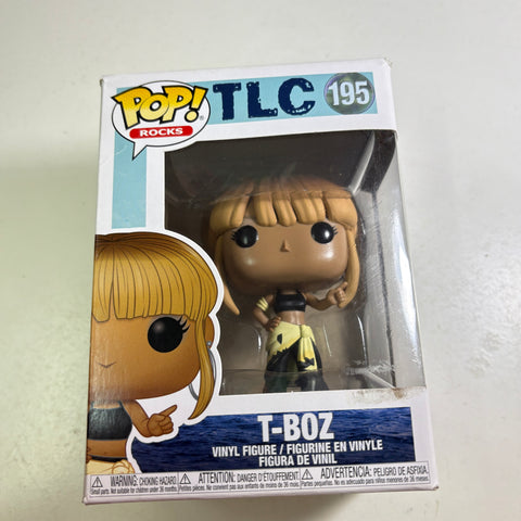 BOX FLAWS VIEW PHOTOS T-BOZ - TLC Funko Pop 195 Vinyl Figure (11.4 Cm L × 8.9 Cm W × 15.9 Cm H)