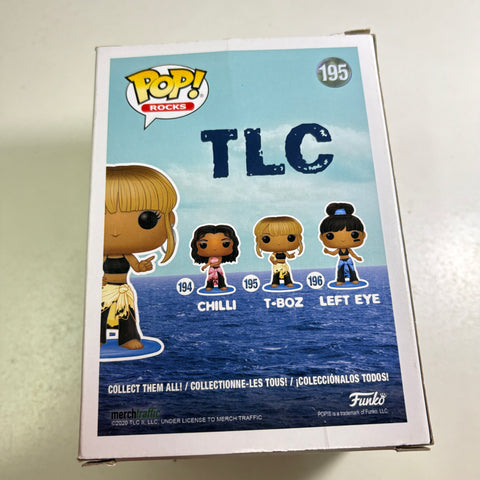 BOX FLAWS VIEW PHOTOS T-BOZ - TLC Funko Pop 195 Vinyl Figure (11.4 Cm L × 8.9 Cm W × 15.9 Cm H)
