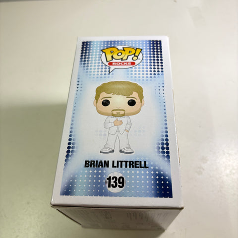 Brian Littrell - Backstreet Boys Funko Pop 139 Vinyl Figure (11.4 Cm L × 8.9 Cm W × 15.9 Cm H)