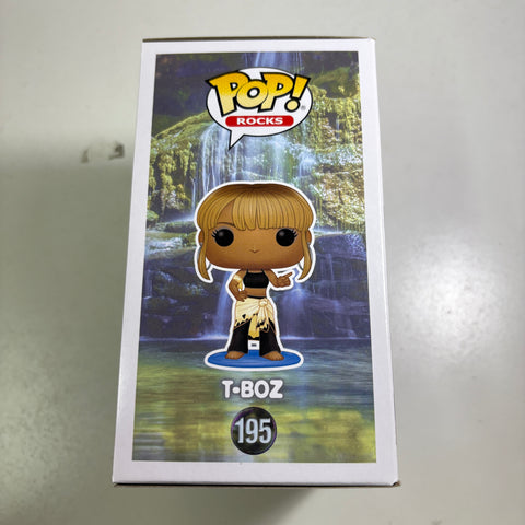 BOX FLAWS VIEW PHOTOS TLC - T-BOZ Funko Pop Rocks 195 Vinyl Figure