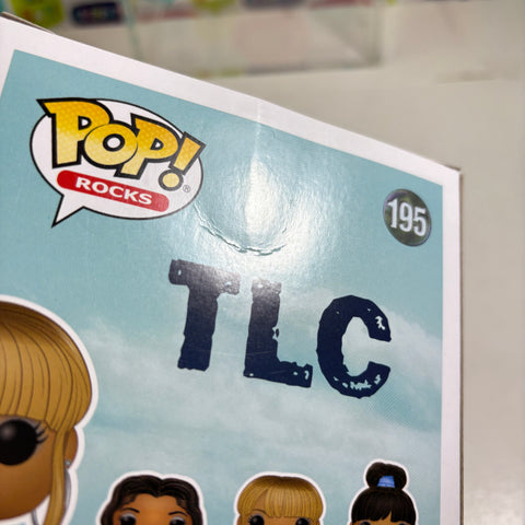 BOX FLAWS VIEW PHOTOS TLC - T-BOZ Funko Pop Rocks 195 Vinyl Figure