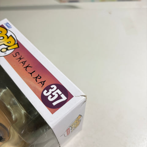 BOX DAMAGE VIEW PHOTOS Shakira - Funko Pop 357 Vinyl Figure (11.4 Cm L × 8.9 Cm W × 15.9 Cm H)