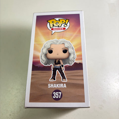 BOX DAMAGE VIEW PHOTOS Shakira - Funko Pop 357 Vinyl Figure (11.4 Cm L × 8.9 Cm W × 15.9 Cm H)