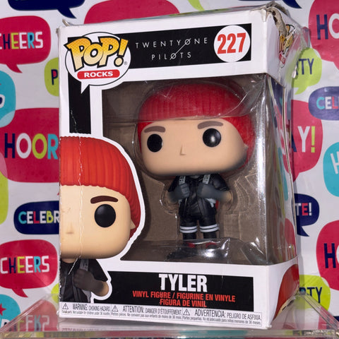 SEVERE BOX DAMAGE VIEW PHOTOS TYLER - Twenty One Pilots Funko Pop 227 Vinyl Figure (11.4 Cm L × 8.9 Cm W × 15.9 Cm H)