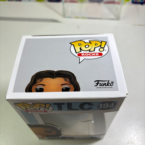 BOX FLAWS VIEW PHOTOS TLC - CHILLI Funko Pop Rocks 194 Vinyl Figure