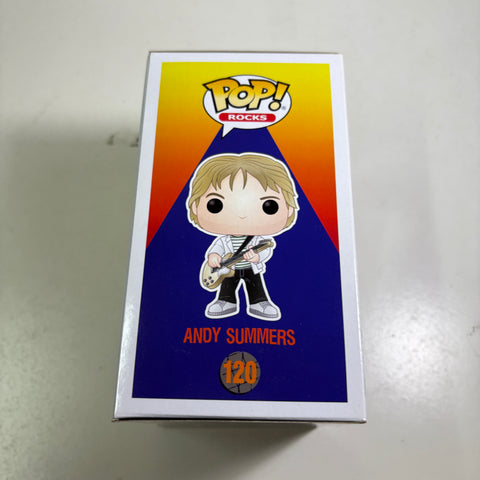 THE POLICE - ANDY SUMMERS Funko Pop Rocks 120 Vinyl Figure