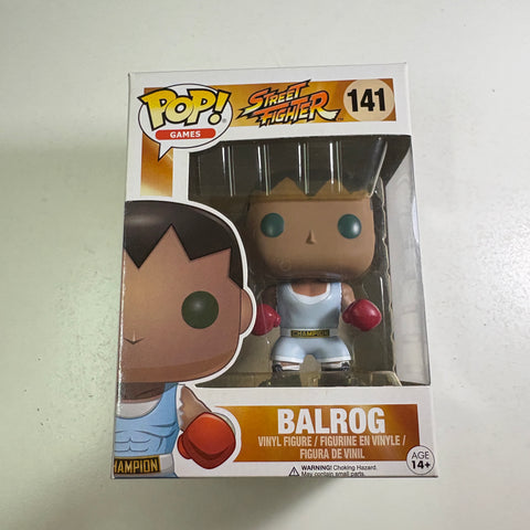 Balrog - Street Fighter Funko Pop 141 (11.4 Cm L × 8.9 Cm W × 15.9 Cm H)