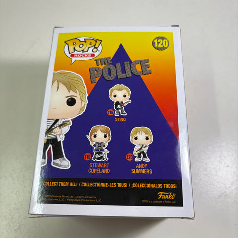 THE POLICE - ANDY SUMMERS Funko Pop Rocks 120 Vinyl Figure