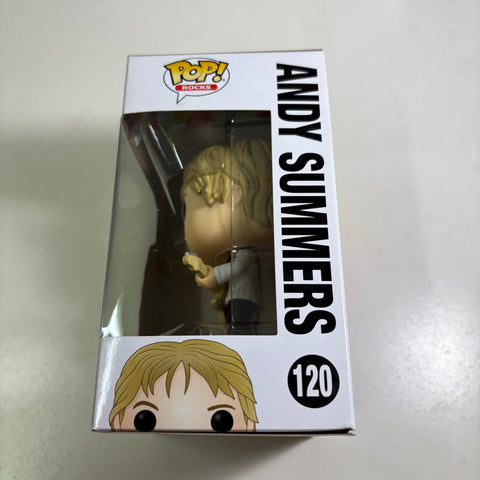 THE POLICE - ANDY SUMMERS Funko Pop Rocks 120 Vinyl Figure