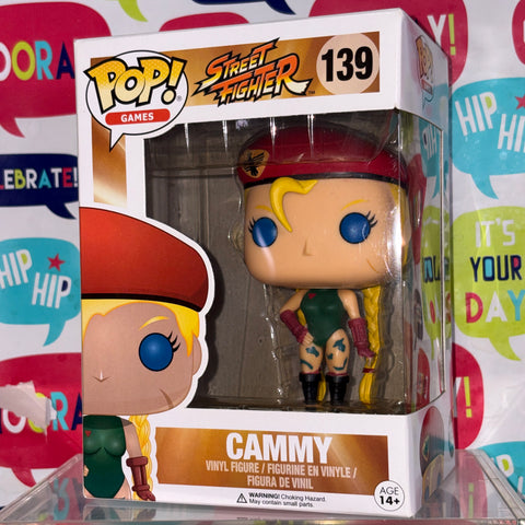 Cammy - Street Fighter Funko Pop 139 (11.4 Cm L × 8.9 Cm W × 15.9 Cm H)