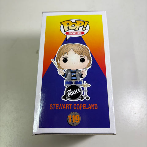 THE POLICE - STEWART COPELAND Funko Pop Rocks 119 Vinyl Figure