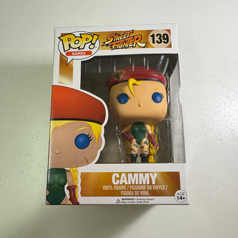 Cammy - Street Fighter Funko Pop 139 (11.4 Cm L × 8.9 Cm W × 15.9 Cm H)