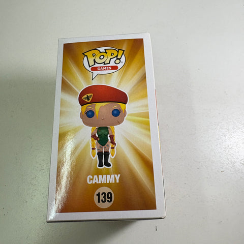 Cammy - Street Fighter Funko Pop 139 (11.4 Cm L × 8.9 Cm W × 15.9 Cm H)