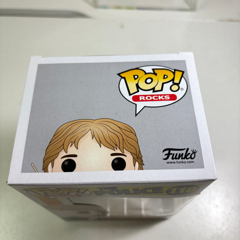 THE POLICE - STEWART COPELAND Funko Pop Rocks 119 Vinyl Figure