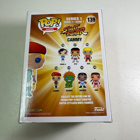 Cammy - Street Fighter Funko Pop 139 (11.4 Cm L × 8.9 Cm W × 15.9 Cm H)