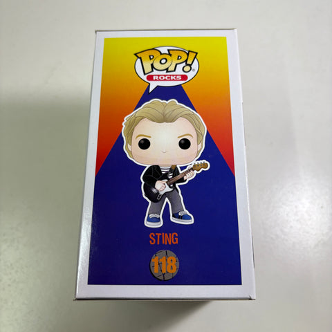 THE POLICE - STING Funko Pop Rocks 118 Vinyl Figure