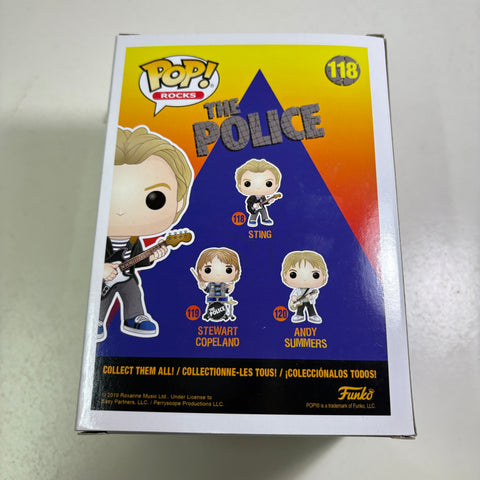 THE POLICE - STING Funko Pop Rocks 118 Vinyl Figure