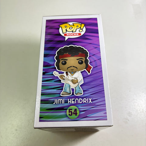 BOX FLAWS VIEW PHOTOS Jimi Hendrix -  Funko Pop 52 Vinyl Figure (11.4 Cm L × 8.9 Cm W × 15.9 Cm H)