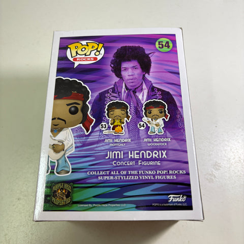 BOX FLAWS VIEW PHOTOS Jimi Hendrix -  Funko Pop 52 Vinyl Figure (11.4 Cm L × 8.9 Cm W × 15.9 Cm H)