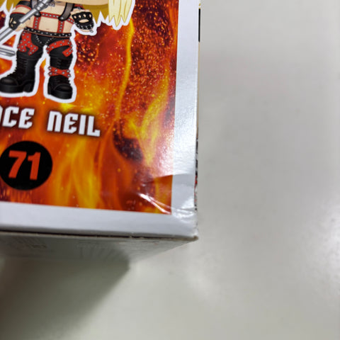 SEVERE BOX DAMAGE MOTLEY CRUE - VINCE NEIL Funko Pop Rocks 71