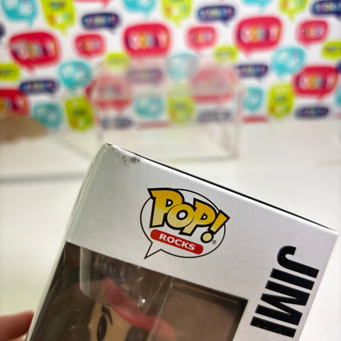 BOX FLAWS VIEW PHOTOS Jimi Hendrix -  Funko Pop 52 Vinyl Figure (11.4 Cm L × 8.9 Cm W × 15.9 Cm H)