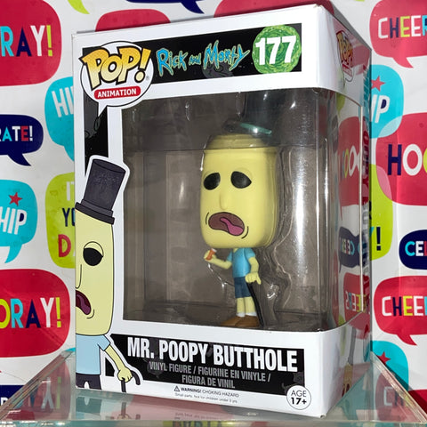 Rick and Morty - Mr. Poopy Butthole Funko Pop 177
