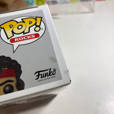 BOX FLAWS VIEW PHOTOS Jimi Hendrix -  Funko Pop 52 Vinyl Figure (11.4 Cm L × 8.9 Cm W × 15.9 Cm H)