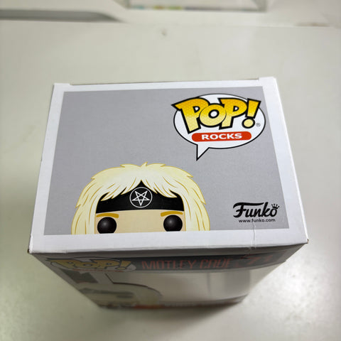 SEVERE BOX DAMAGE MOTLEY CRUE - VINCE NEIL Funko Pop Rocks 71