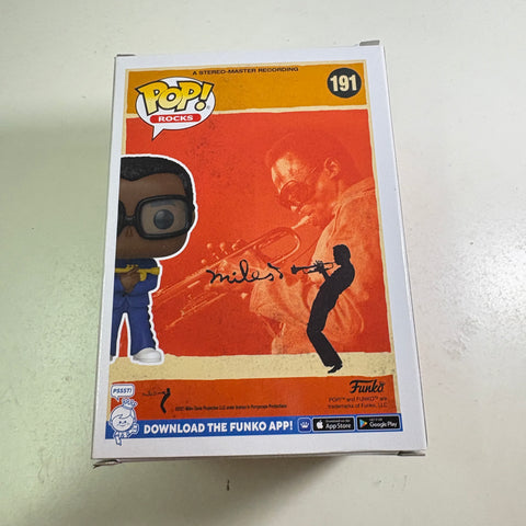 Miles Davis -  Funko Pop 191 Vinyl Figure (11.4 Cm L × 8.9 Cm W × 15.9 Cm H)