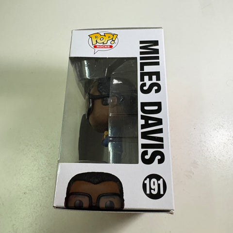 Miles Davis -  Funko Pop 191 Vinyl Figure (11.4 Cm L × 8.9 Cm W × 15.9 Cm H)