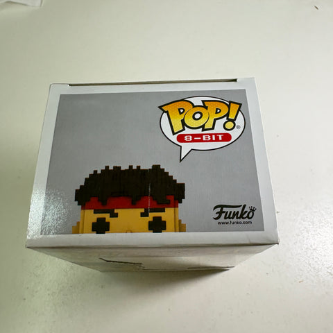 BOX FLAWS VIEW PHOTOS Ryu 8-Bit - Street Fighter Funko Pop 15 (11.4 Cm L × 8.9 Cm W × 15.9 Cm H)