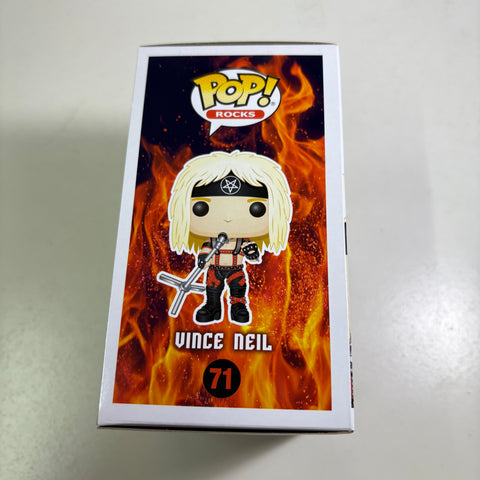 MOTLEY CRUE - VINCE NEIL Funko Pop Rocks 71  VINYL FIGURE