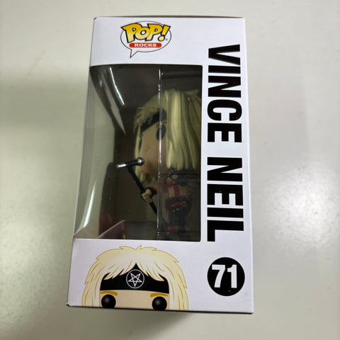 MOTLEY CRUE - VINCE NEIL Funko Pop Rocks 71  VINYL FIGURE