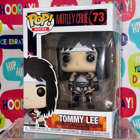 BOX FLAWS VIEW PHOTOS MOTLEY CRUE - TOMMY LEE Funko Pop Rocks 73 VINYL FIGURE