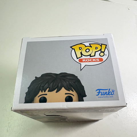 BOX FLAWS VIEW PHOTOS Eddie Van Halen - Funko Pop 258 Vinyl Figure (11.4 Cm L × 8.9 Cm W × 15.9 Cm H)