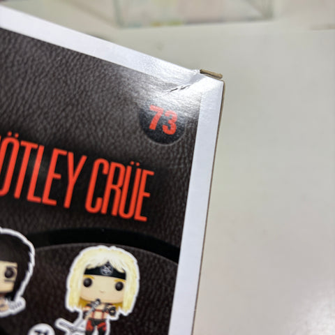 BOX FLAWS VIEW PHOTOS MOTLEY CRUE - TOMMY LEE Funko Pop Rocks 73 VINYL FIGURE