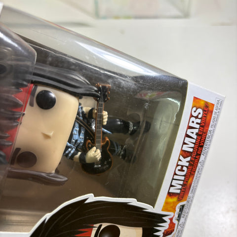 BOX FLAWS VIEW PHOTOS MOTLEY CRUE - MICK MARS Funko Pop Rocks 72 VINYL FIGURE