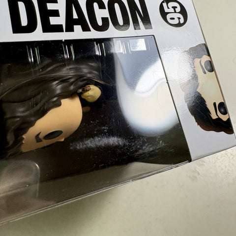 BOX FLAWS VIEW PHOTOS John Deacon - Queen Funko Pop 95 Vinyl Figure (11.4 Cm L × 8.9 Cm W × 15.9 Cm H)