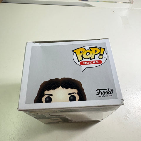 BOX FLAWS VIEW PHOTOS John Deacon - Queen Funko Pop 95 Vinyl Figure (11.4 Cm L × 8.9 Cm W × 15.9 Cm H)