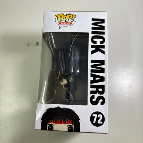 BOX FLAWS VIEW PHOTOS MOTLEY CRUE - MICK MARS Funko Pop Rocks 72 VINYL FIGURE