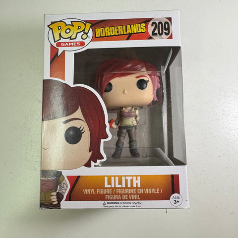 BOX FLAWS Lilith - Borderlands Funko Pop 209 (11.4 Cm L × 8.9 Cm W × 15.9 Cm H)