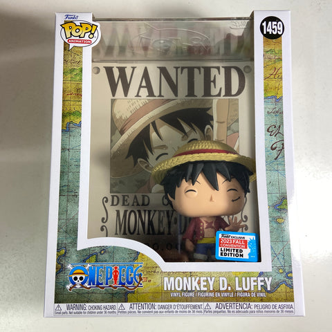 One Piece - Luffy Wanted Poster Funko Pop 1459 Fall Convention