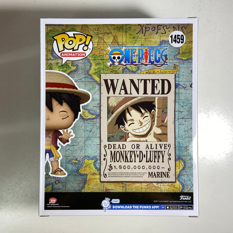 One Piece - Luffy Wanted Poster Funko Pop 1459 Fall Convention
