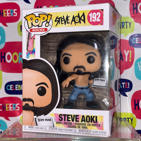BOX FLAWS VIEW PHOTOS Steve Aoika- Funko Pop 192 Vinyl Figure (11.4 Cm L × 8.9 Cm W × 15.9 Cm H)