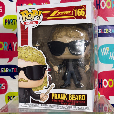 BOX FLAWS VIEW PHOTOS ZZ Top - Frank Beard Funko Pop Rocks 166