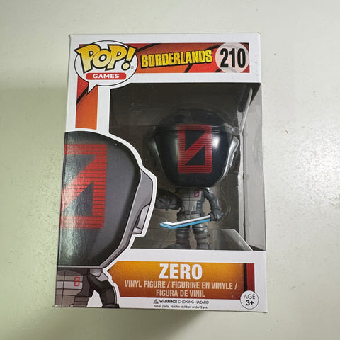 BOX FLAWS VIEW PHOTOS Zero - Borderlands Funko Pop 210 (11.4 Cm L × 8.9 Cm W × 15.9 Cm H)